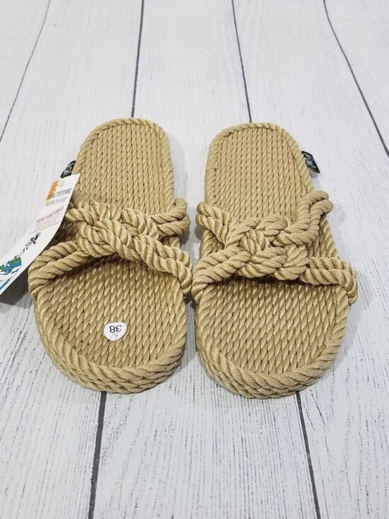 Nomadic State Of Mind Shoes - Nomadic State of Mind Sailors Delight Rope Sandals Womens Size 8-8.5 (38 EU)